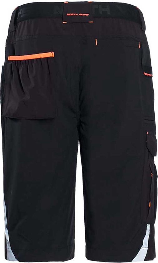 Pantalon de travail court en corne Nine Worths 1423 - Zwart-30