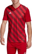 adidas - Entrada 22 GFX Jersey - Rood Voetbalshirt-S