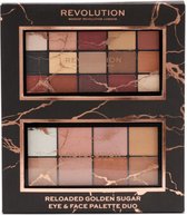 Makeup Revolution Reloaded Golden Sugar Eye & Face Palette Set - Gift Set - Cadeau - Kerst