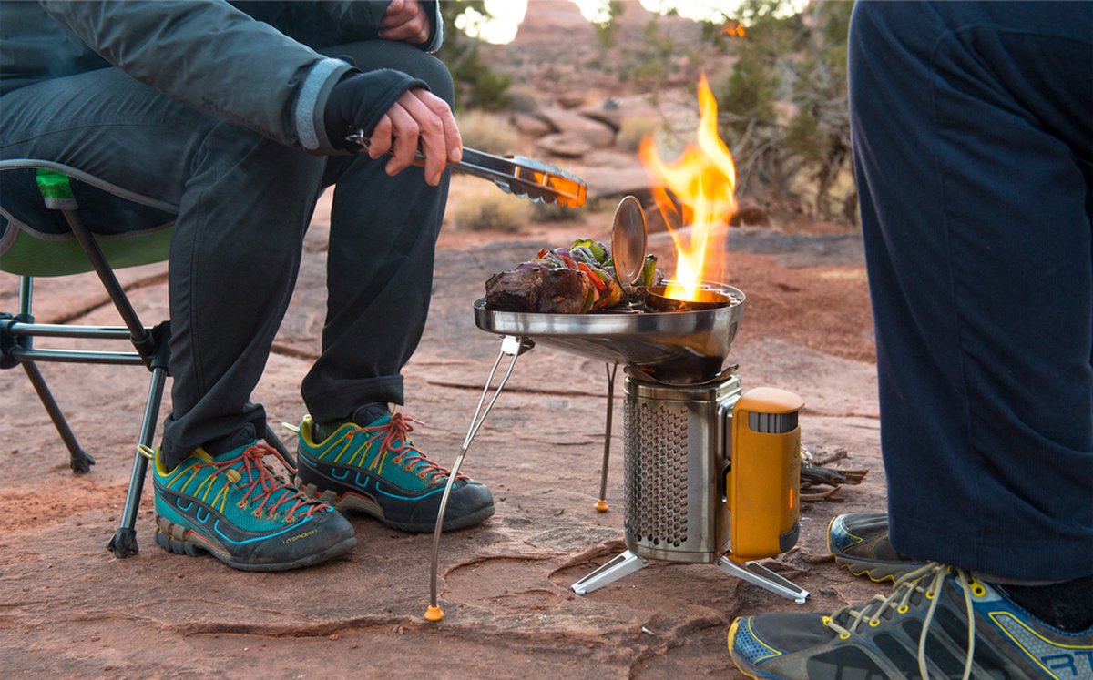 Biolite - Campstove 2+ inclusief Portable Grill -Kooktoestel powerbank en oplader in één! – foto 4