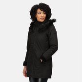 De Regatta Myrcella Parka jas - jas - dames - waterdicht - ademend - Zwart