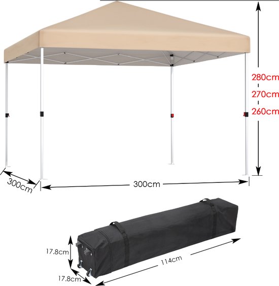 Pop Up Canopy - Outdoor Party Tent 