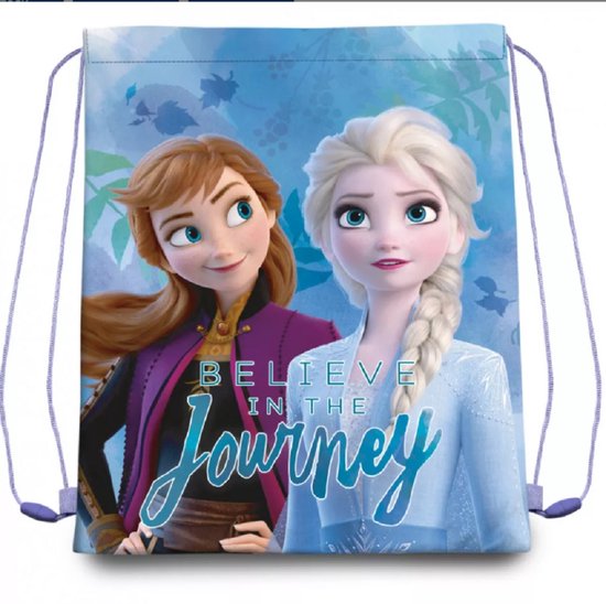 Disney Frozen - Elsa & Anna - Gymtas / Zwemtas | bol.com