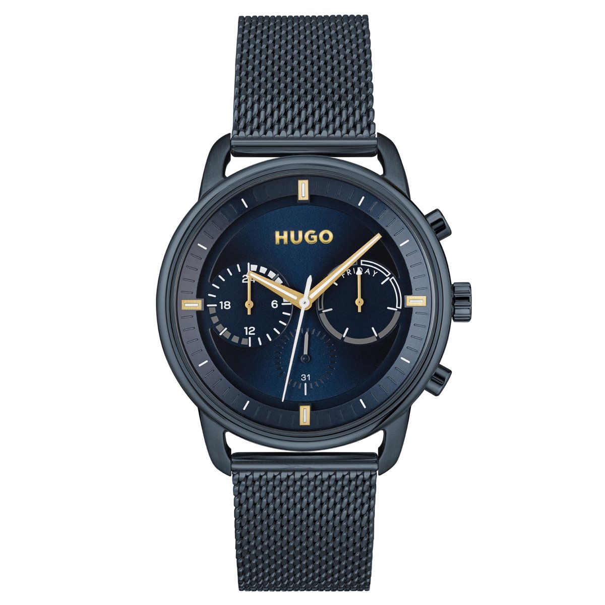 HUGO ADVISE HU1530237 Herenhorloge Blauw - 44mm
