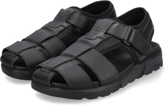 Mephisto Toren - sandale pour hommes - noir - taille 39 (EU) 6 (UK)