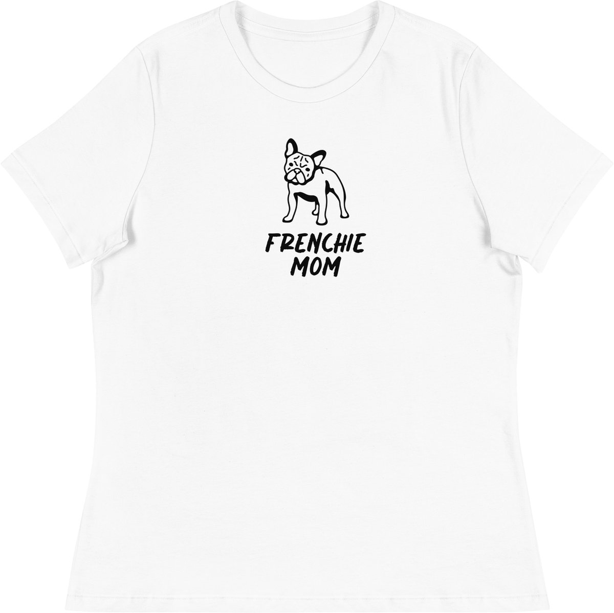 T-shirt Dames MT M - Mijn Therapeut Heeft 4 Pootjes - Grappig Honden Shirt Wit