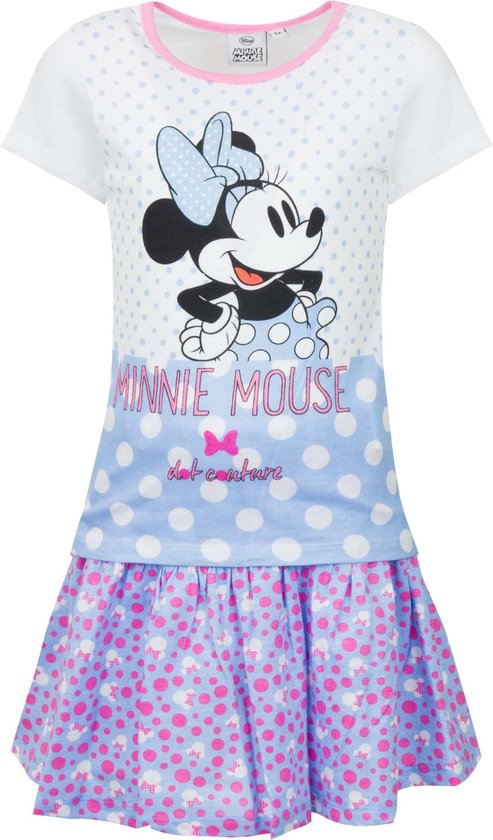 Minnie Mouse - zomersetje Minnie Mouse- meisjes -rok + shirt- maat 98