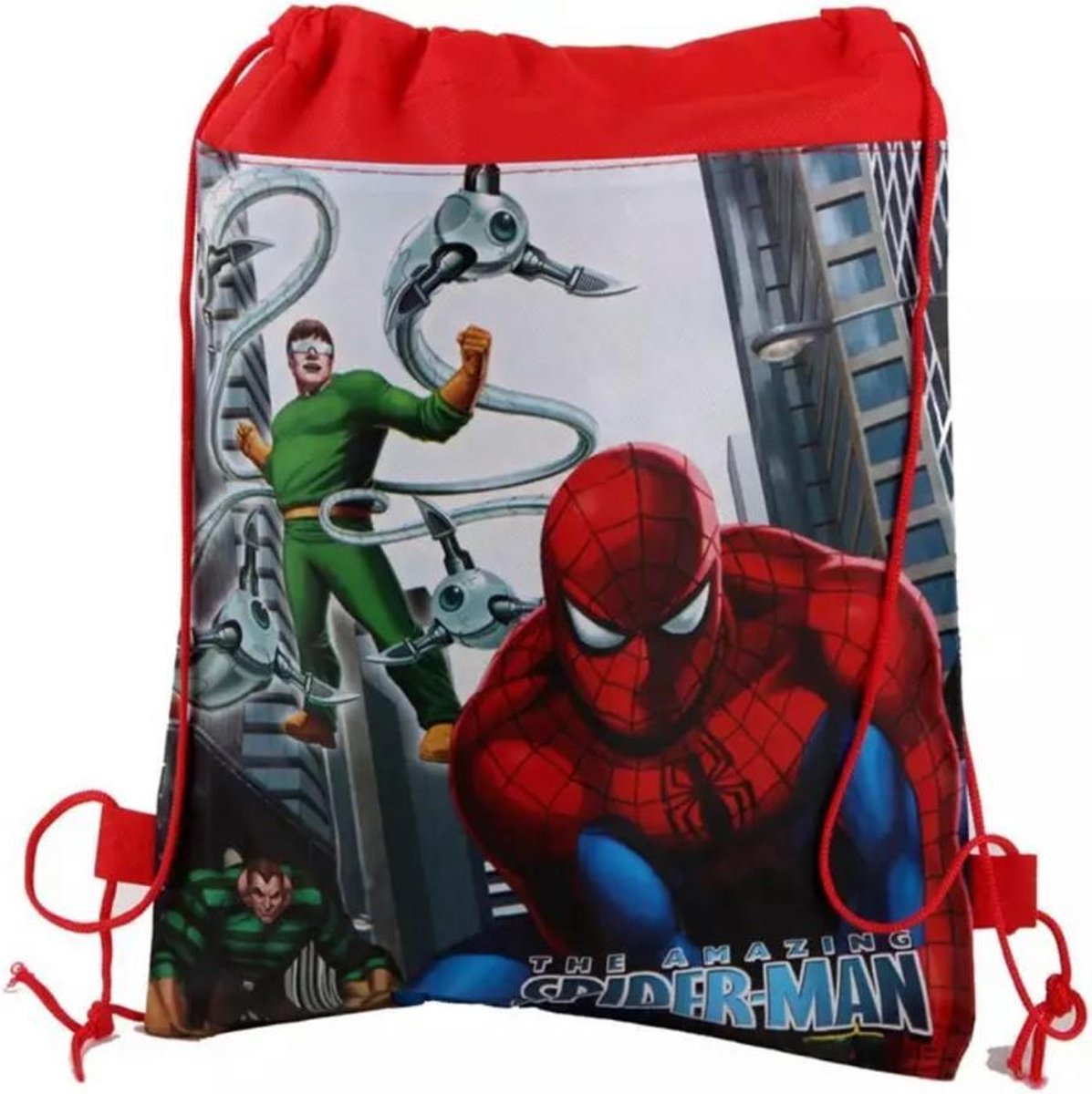 Spiderman gymtas | Marvel | Disney | Rood | School | Zwemmen | Lunch