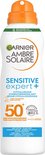 Garnier Ambre Solaire Sensitive Expert+ Beschermende Mist Spray SPF50+ - Zonnebrand met Zeer Hoge Bescherming - 200ml