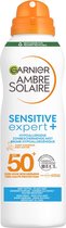 Garnier Ambre Solaire Sensitive Expert+ Beschermende Zonnebrand Mist Spray SPF50+ - 200ml