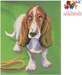 Stick-it Beagle (hond), ca. 9.500 steentjes, compatibel met Ministeck