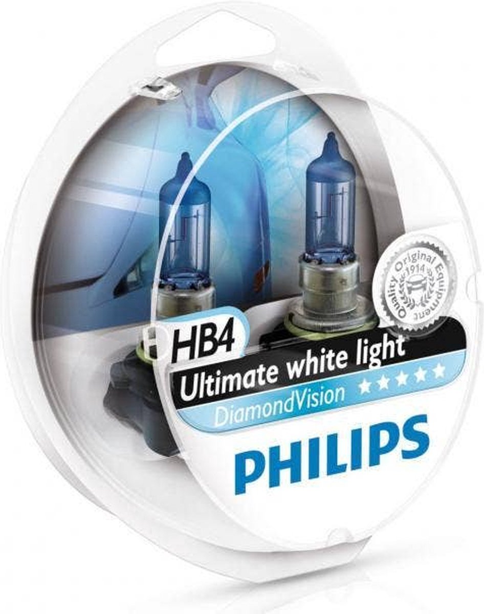Philips Diamond Vision HB4 9006DVS2 Set
