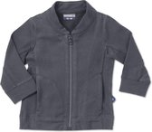 Silky Label vest met rits Glacier grey - maat 98/104 - grijs