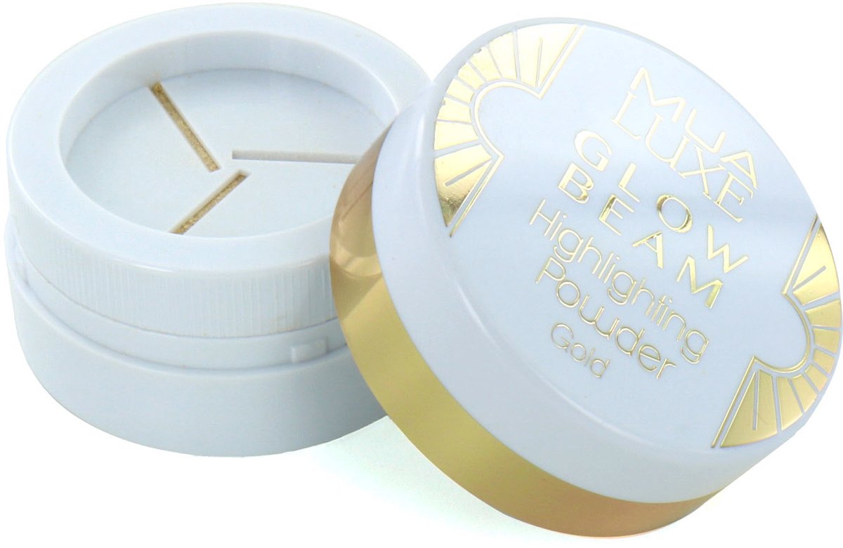 MUA Luxe Glow Beam Highlighting Powder - Gold