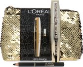 L'Oréal Paris Volume Million Lashes Mascara en Mini Super Liner Le Khol Oogpotlood Giftset - Make-up Geschenkset