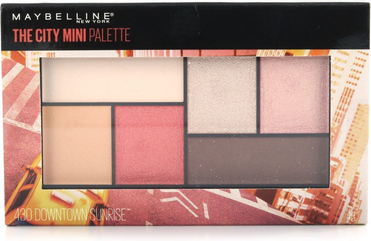Maybelline The City Mini Oogschaduw Palette - 430 Downtown Sunrise