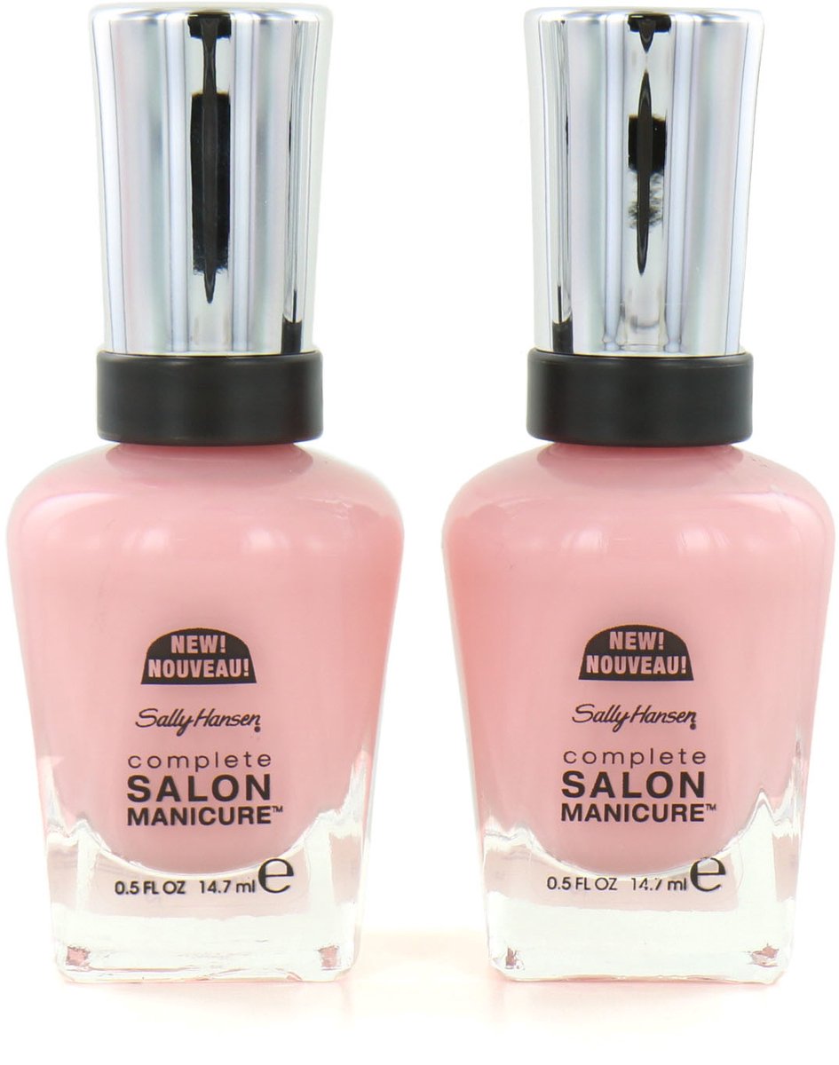 Sally Hansen Salon Manicure Nagellak - 203 Crazy Stupid Blush (Set van 2)