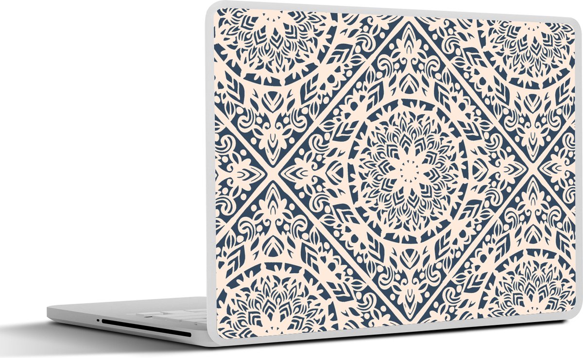 Laptop sticker - 12.3 inch - Design - Ornament - Vintage - Retro - 30x22cm - Laptopstickers - Laptop skin - Cover