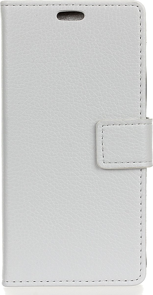 Mobigear Wallet Telefoonhoesje geschikt voor Sony Xperia L3 Hoesje Bookcase Portemonnee - Wit