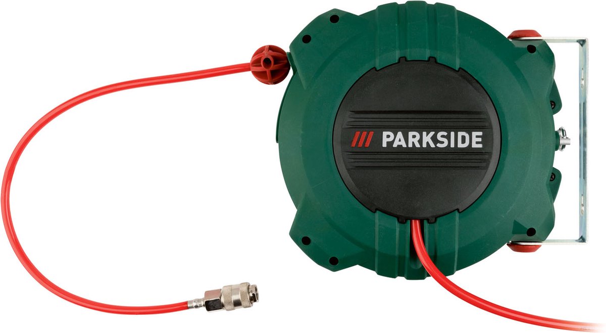 PARKSIDE Air comprimé Enrouleur de tuyau - 10 m / Tuyau de raccordement  compresseur :... | bol.com
