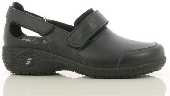 Safety Jogger Oxypas Sandaal SAMANTHA OB – Slipvast SRC – ESD – Zwart, Maat 42