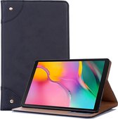 Mobigear Tablethoes geschikt voor Samsung Galaxy Tab A 10.1 (2019) Hoes | Mobigear Ranch Bookcase - Zwart