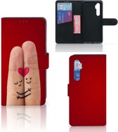 GSM Hoesje Xiaomi Mi Note 10 Lite Wallet Book Case Cadeau voor Vrouw Liefde