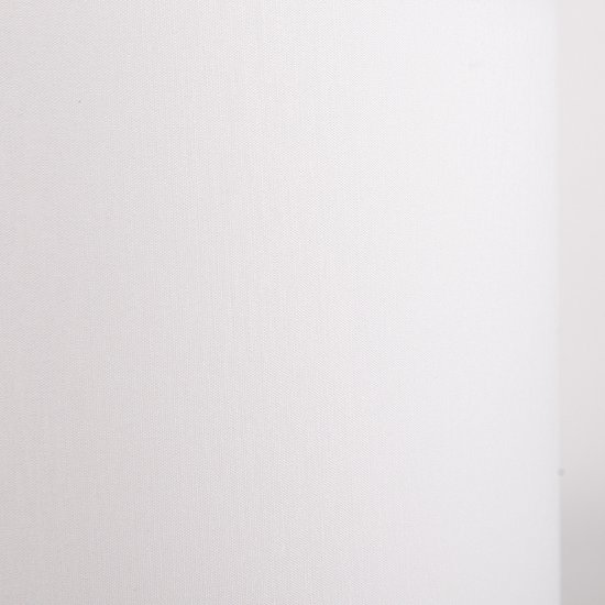 Abat-jour Uniqq tissu blanc Ø 20 cm – hauteur 20 cm