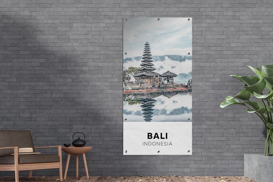 Décoration murale extérieur Bali - Indonésie - Water - 80x160 cm