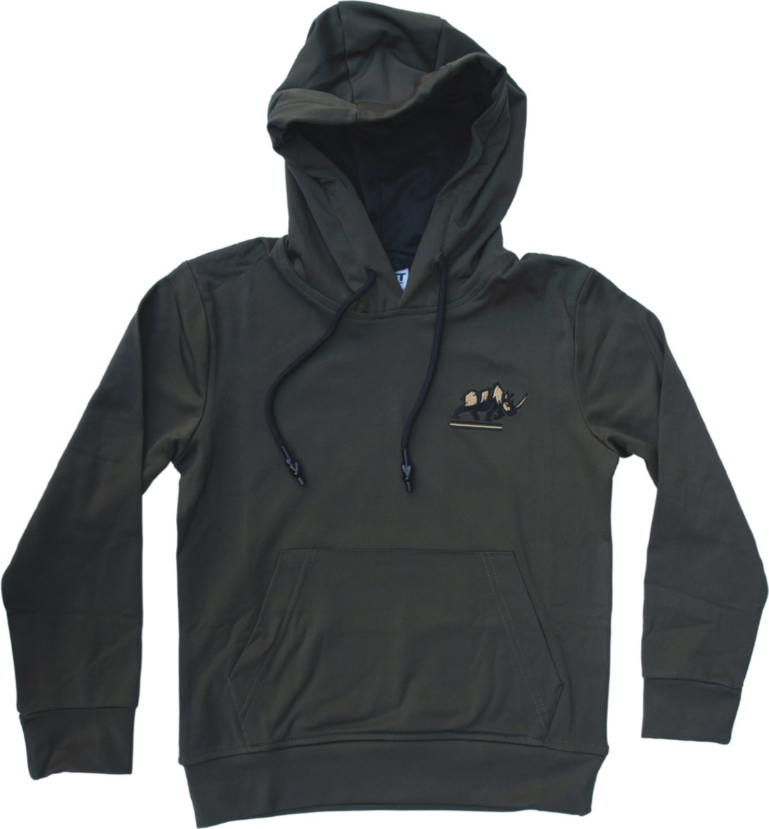 KAET - hoodie - unisex - Donkergroen - maat - S - outdoor - sportief - trui met capuchon - zacht gevoerd