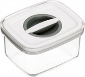 vershoudbakje 560 ml grijs/transparant