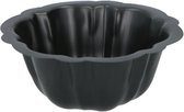 bakvorm tulband 12 cm staal zwart