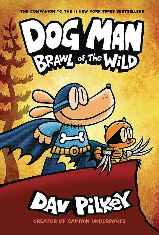 Dog Man- Dog Man: Brawl of the Wild: A Graphic Novel (Dog Ma ... - cover