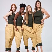 Samarali Yogaset met Harembroek - Comfortabele Yoga Outfit Dames - Hoge Taille Broek & Top - OEKO-Tex Gecertificeerd Katoen