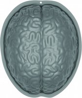 puddingvorm hersenen 27,5 x 17,5 x 11 cm grijs