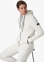 CAVALLARO NAPOLI SIDOTI ZIP HOODIE OFF WHITE maat L
