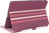 Apple iPad Pro 10.5 (2017) Hoes - Speck - Balance Folio Serie - Kunstlederen Bookcase - Forest Stripes - Hoes Geschikt Voor Apple iPad Pro 10.5 (2017)