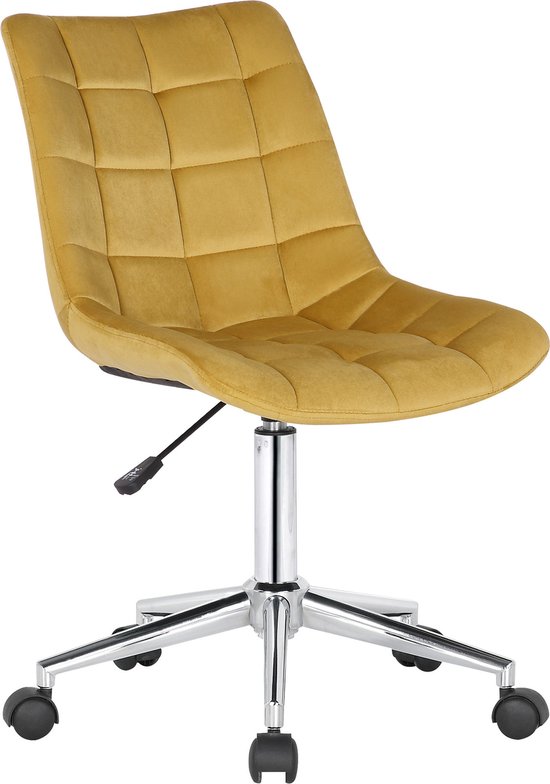 Chaise de bureau CLP Medford Velours