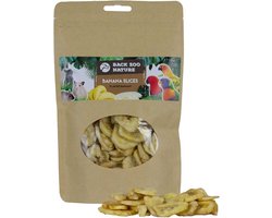 Bananenschijfjes 150 Gr - BACK ZOO NATURE - Gedehydrateerde Fruitsnack voor Knaagdieren, Konijnen en Vogels