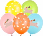 Partydeco ballonnen - Pasen eieren zoeken (50 stuks)