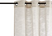 gordijn Multistripes 140 x 260 cm polyester beige