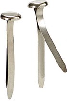 splitpennen staal zilver 20-delig