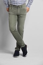 Bugatti Jeans Katoen Flexcity Tapered Olive maat 35/34