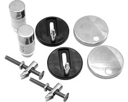 WC-ZITTING INOX MONTAGESET VOOR CREAVIT