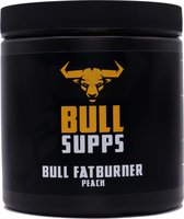 Bull Supps - Fatburner - Vetverbrander - Afvallen - Perzik - 300 gram - 40 doseringen - Poedervorm