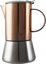 cafetiÃ¨re dubbelwandig 200 ml 17 cm RVS koper