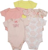 Just Too Cute - 5 Rompers - Rose - Mt 62