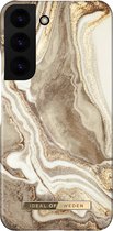 iDeal of Sweden Samsung Galaxy S22 Fashion case Golden Sand Marble