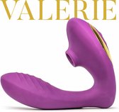 Valerie Pulse™ Pro - Luchtdruk vibrator - Vibrators voor vrouwen - 2-in-1 G Spot en Clitoris Stimulator - Seksspeeltjes voor Koppel