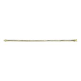 Gisser Jewels - Tennisarmband TRFP3Y - geelgoud verguld zilver - met zirconia stenen - 20 cm